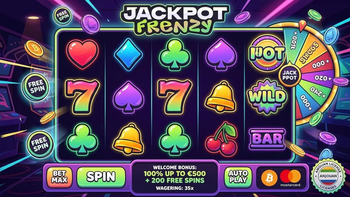 Casinospill hos Jackpotfrenzy